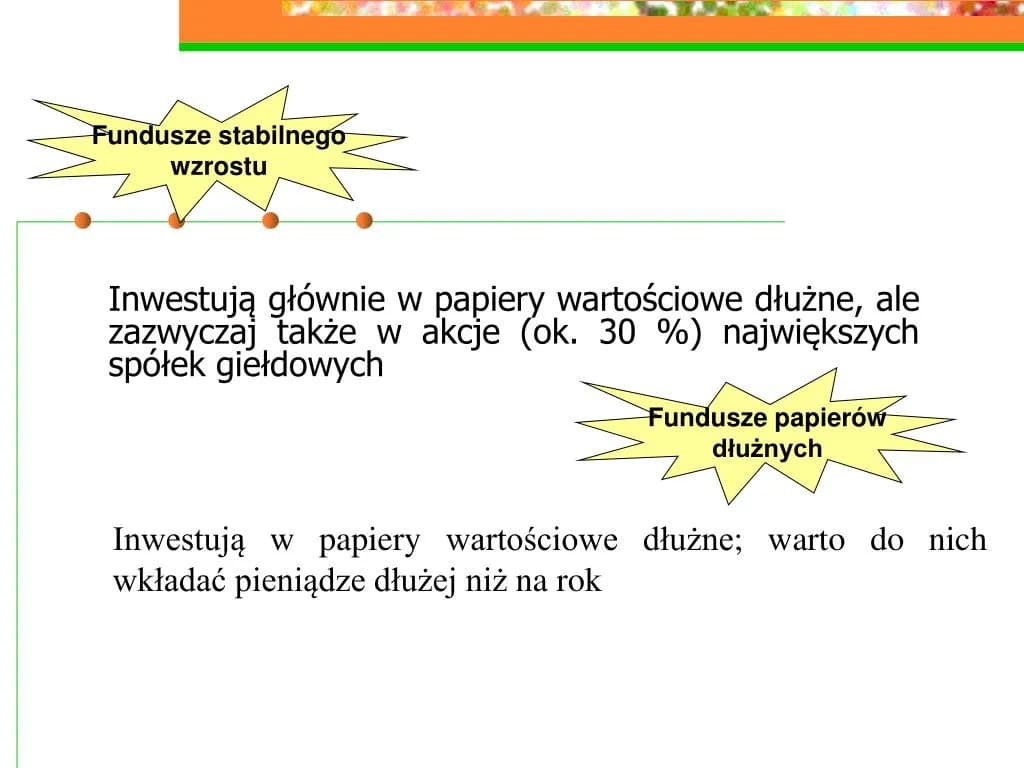 Czy fundusze papierów dłużnych inwestują w akcje? Oto prawda!