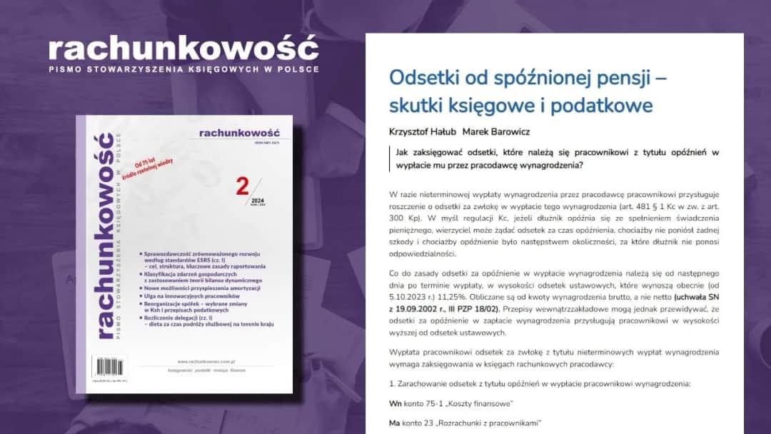 Jak zaksięgować odsetki za nieterminowe płatności bez błędów